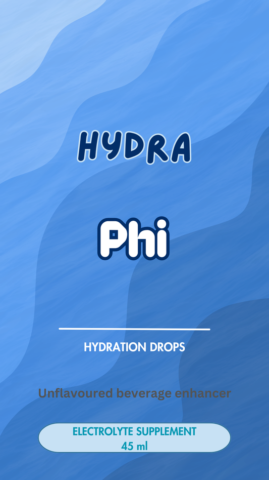 Hydration electrolyte supplement drops